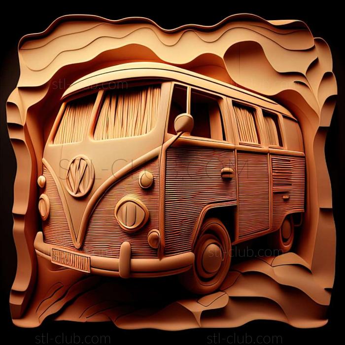3D model Volkswagen LT (STL)